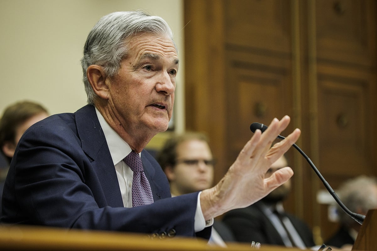Jerome Powell, chairman of the US Federal Reserve.Photographer: Samuel Corum/Bloomberg