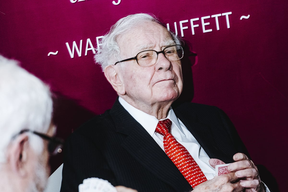 Warren Buffett, chairman and chief executive officer of Berkshire Hathaway Inc.Photographer: Houston Cofield/Bloomberg