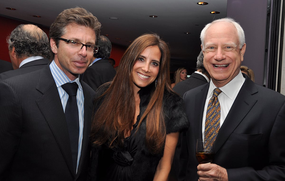 Jim Herbert, right, at a Lincoln Center gala with David and Jamie Mitchell in 2011.Photographer: Amanda Gordon/Bloomberg