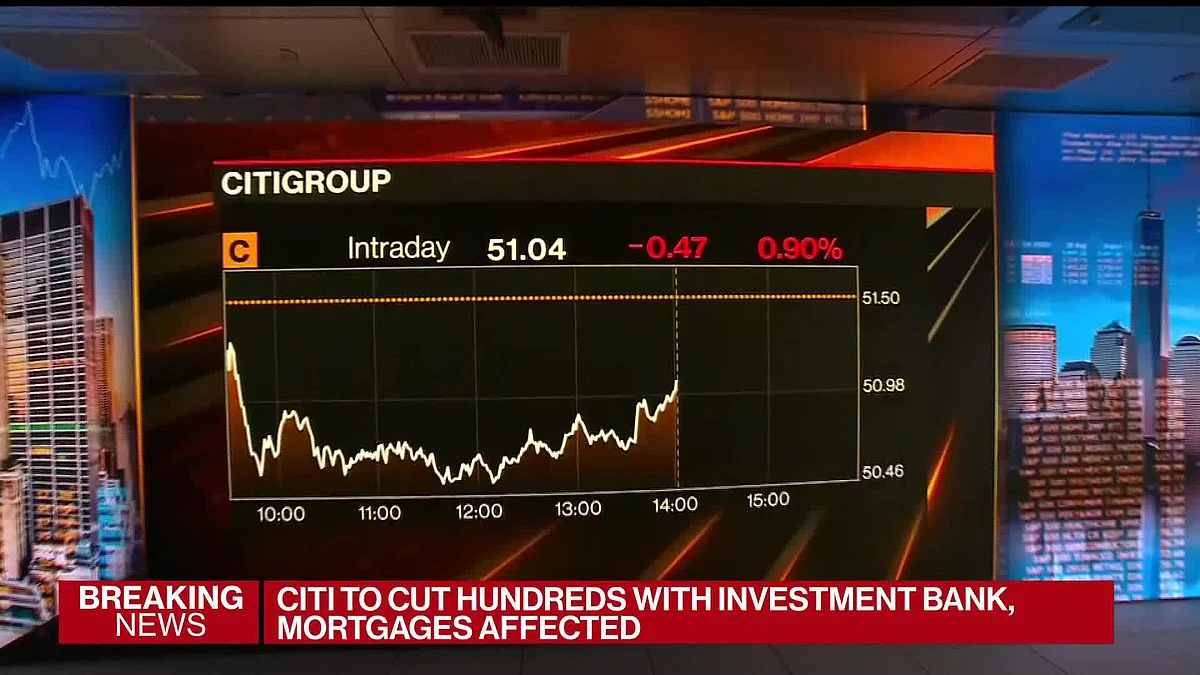 WATCH: Bloomberg’s Sally Bakewell reports on Citi’s job cuts.Source: Bloomberg
