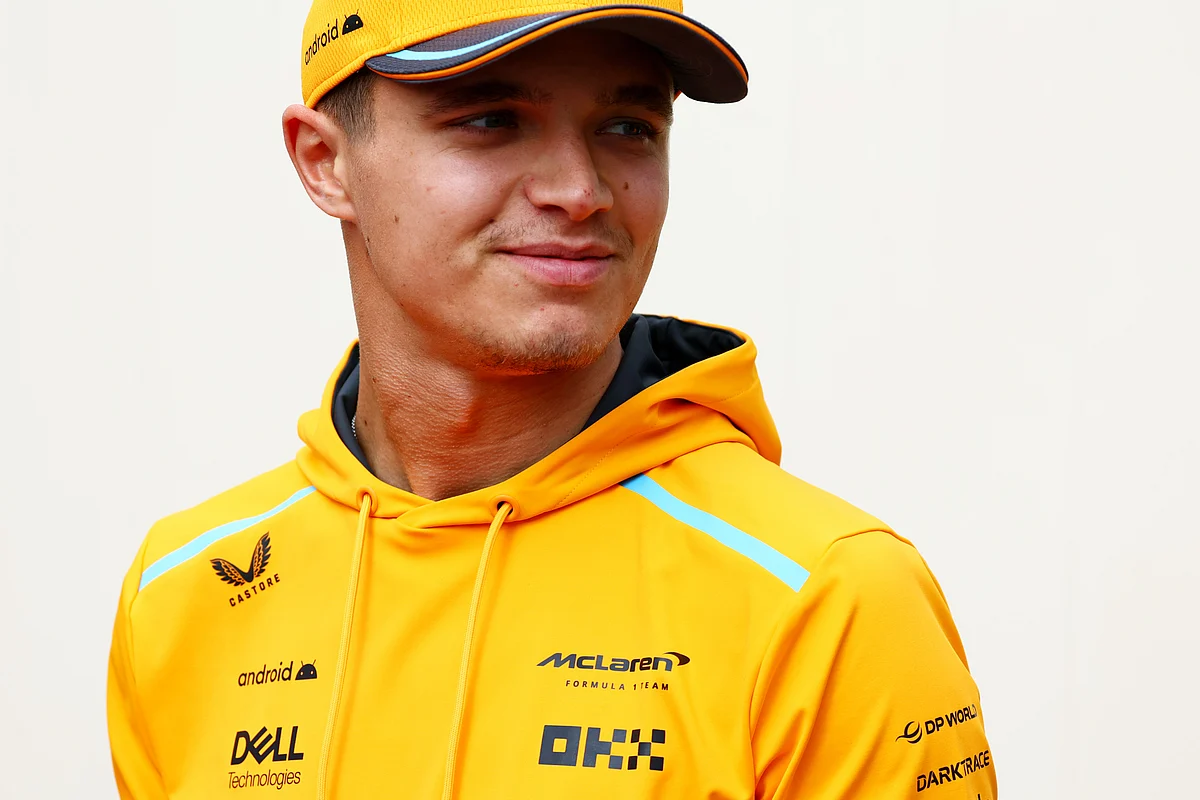 Lando Norris of McLaren.Photographer: Mark Thompson/Getty Images Europe