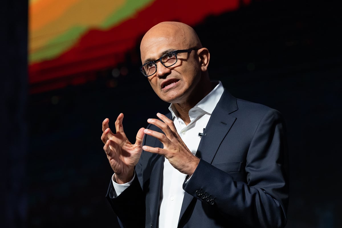 Satya Nadella, chief executive officer of Microsoft Corp.Source: Bloomberg