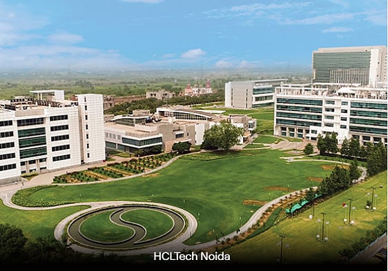 <div class="paragraphs"><p>HCL Technologies Ltd.'s building in Noida. (Source: Company website)</p></div>