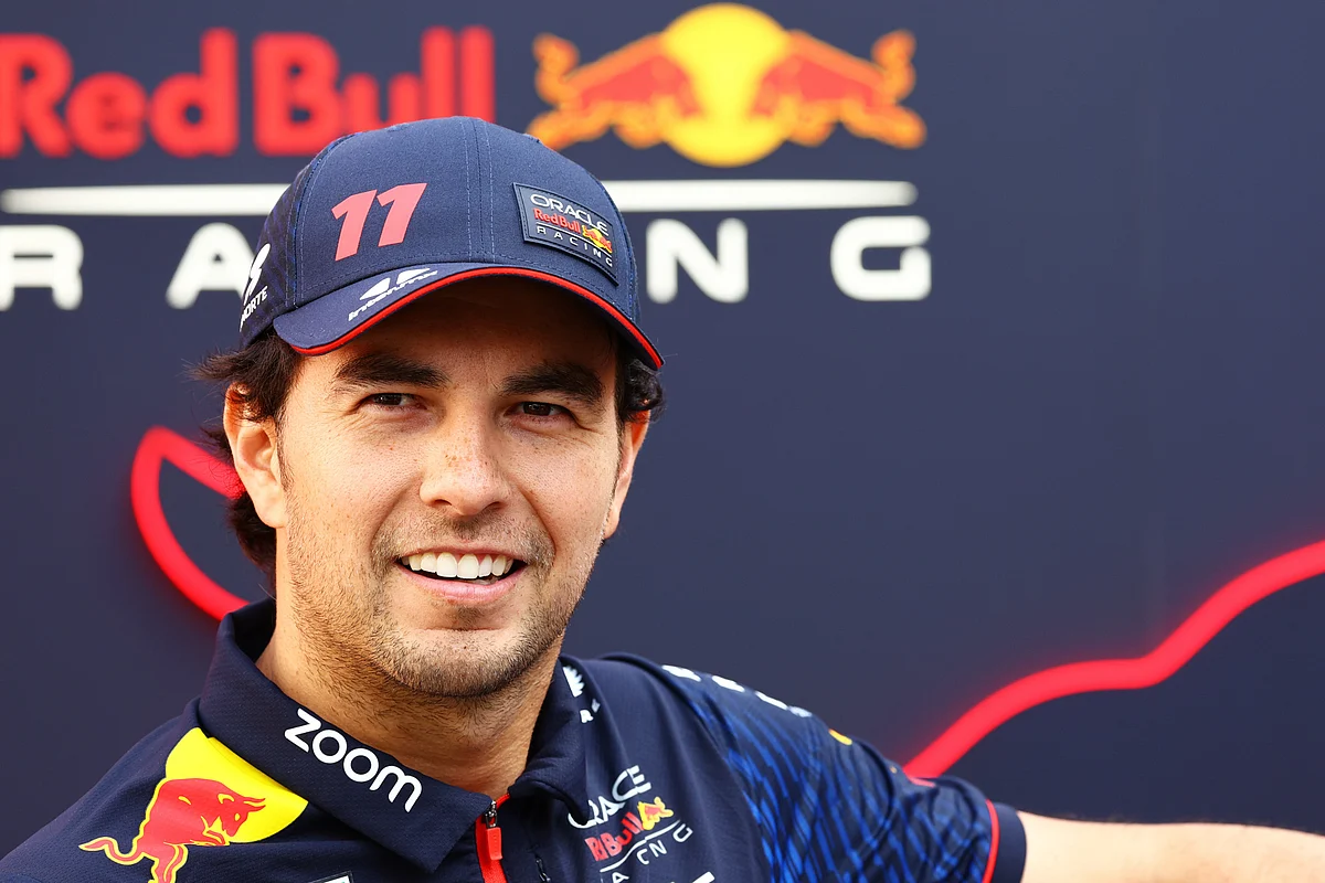 Sergio Pérez of Red Bull Racing.Photographer: Mark Thompson/Getty Images Europe