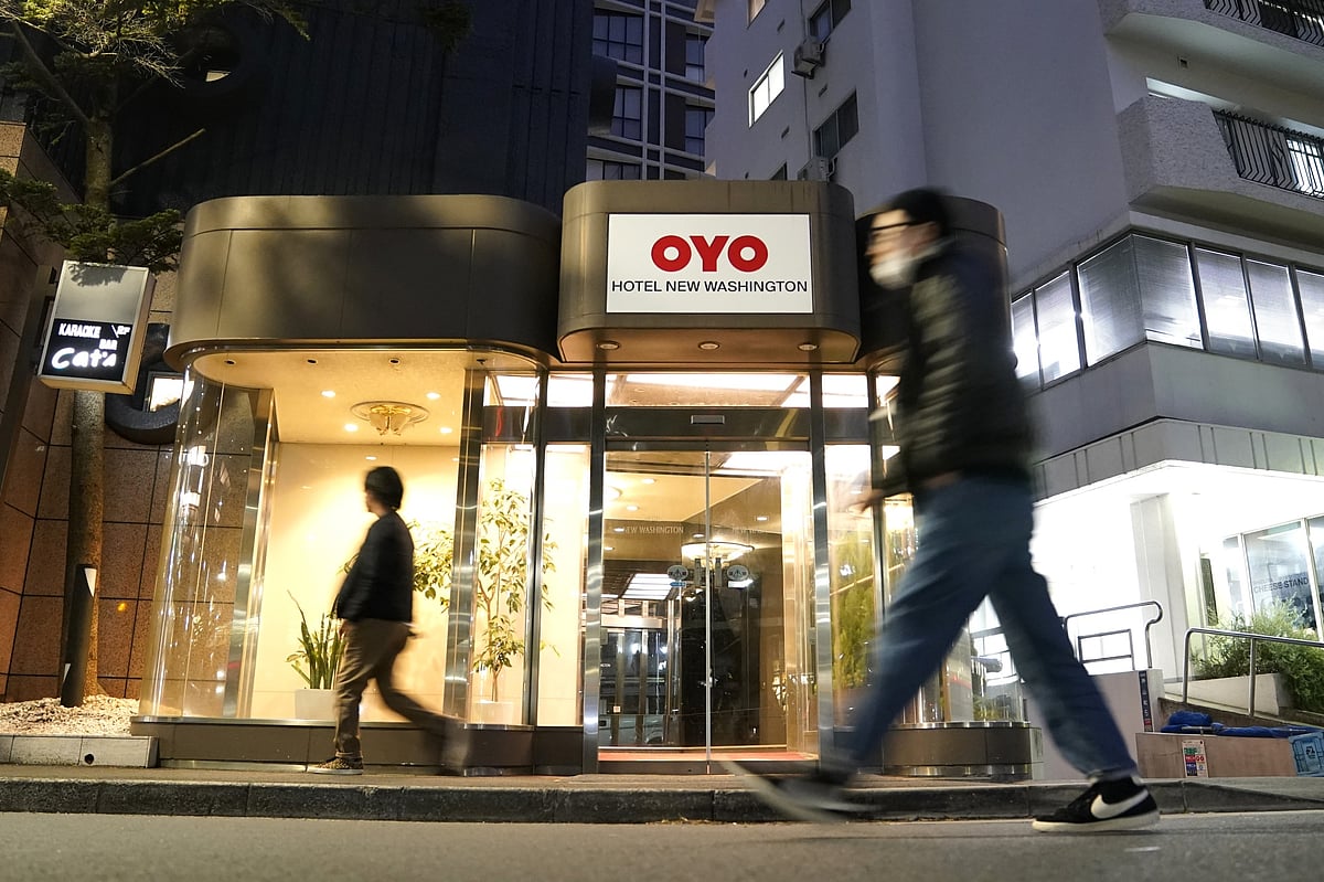 An Oyo hotel in Tokyo.Photographer: Toru Hanai/Bloomberg