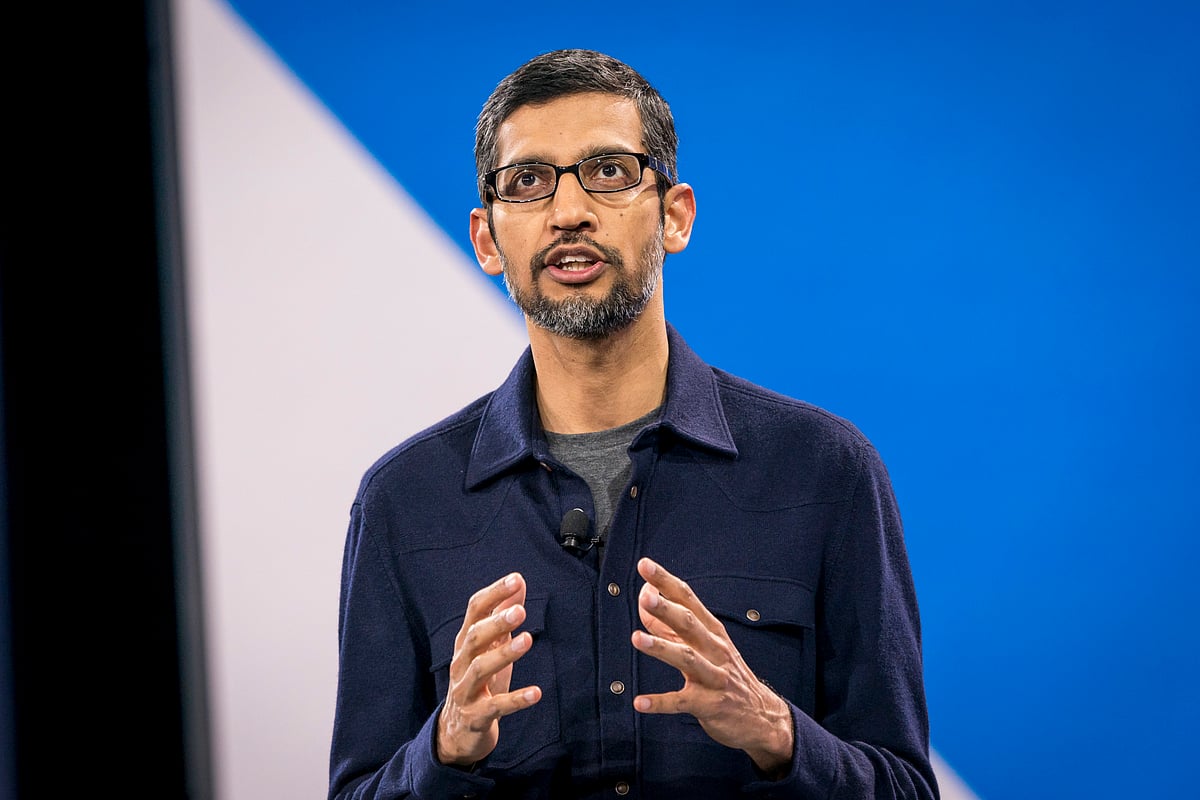 Sundar Pichai, Alphabet’s CEO.Source: Bloomberg