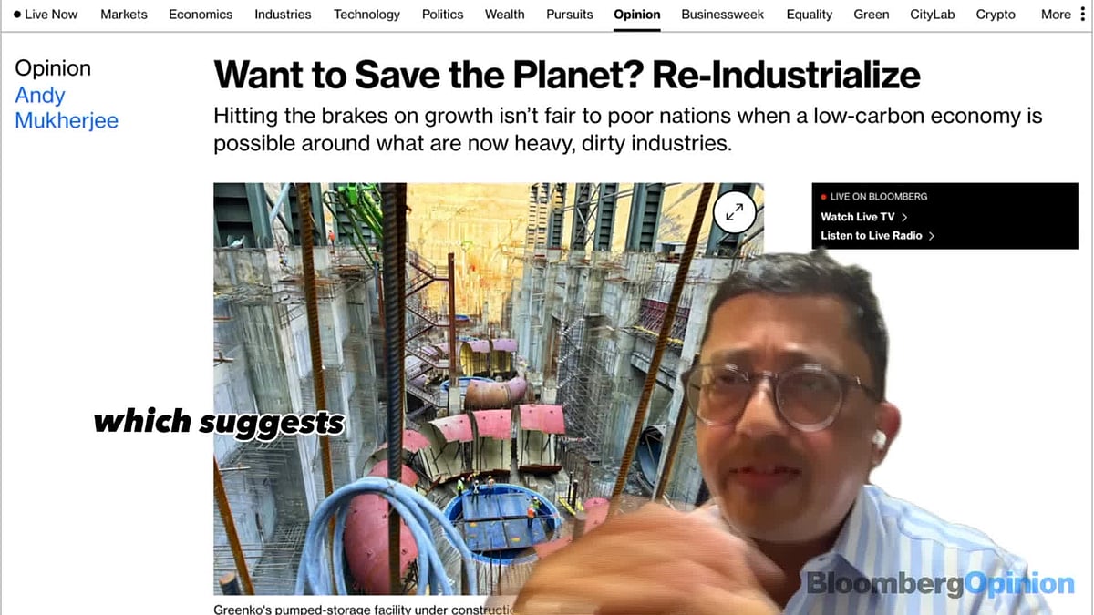 Want To Save The Planet? Re-Industrialize