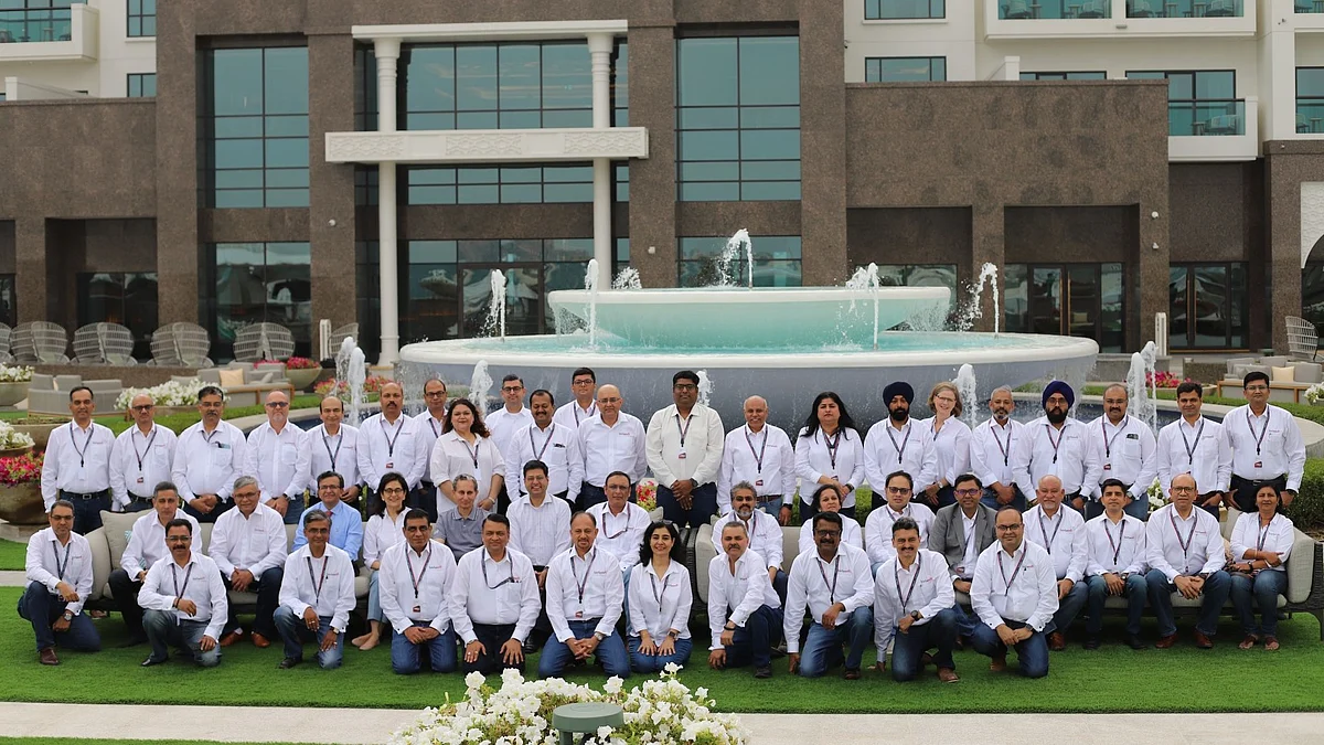 <div class="paragraphs"><p>Birlasoft's annual leadership offsite at Dubai in April. (Photo: Company)</p></div>