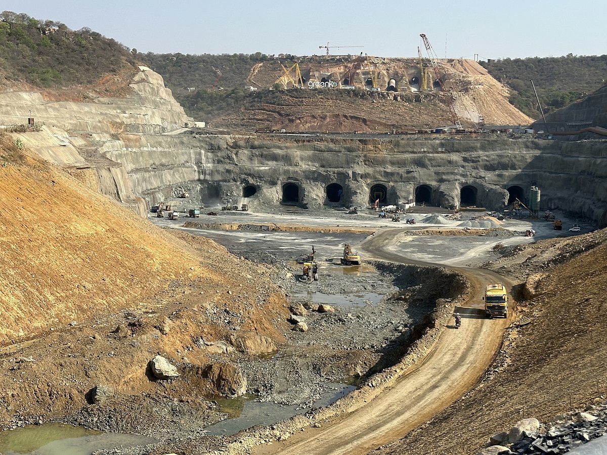 Greenko's pumped-storage facility.