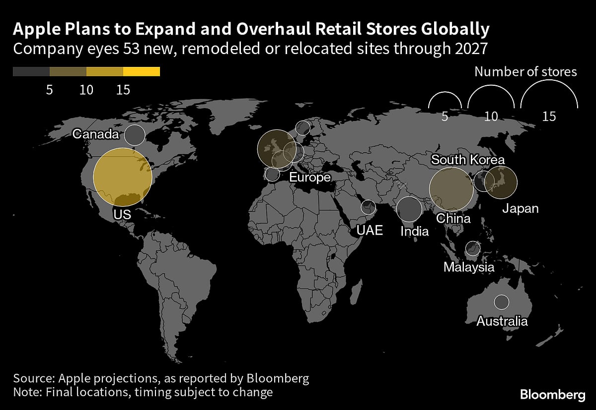 Apple Plans Major Retail Push With New Stores Across China, US
