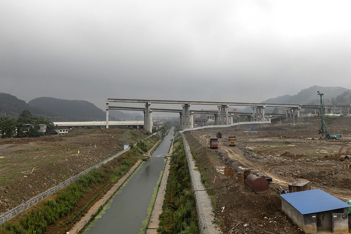 While the province of Guizhou did need some investment, it's now awash in expensive bridges, tunnels, roads and airports and is struggling to pay back the debt it took on to finance all that construction.Photographer: Qilai Shen/Bloomberg
