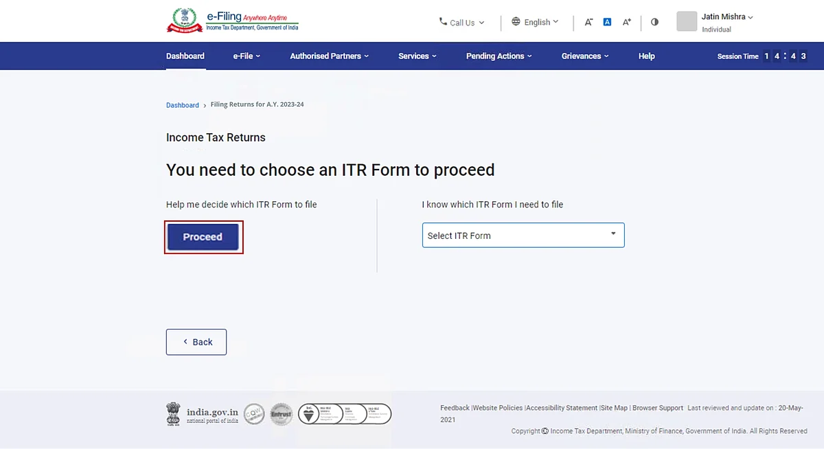 <div class="paragraphs"><p><strong>Source: Income Tax e-Filing Website</strong></p></div>
