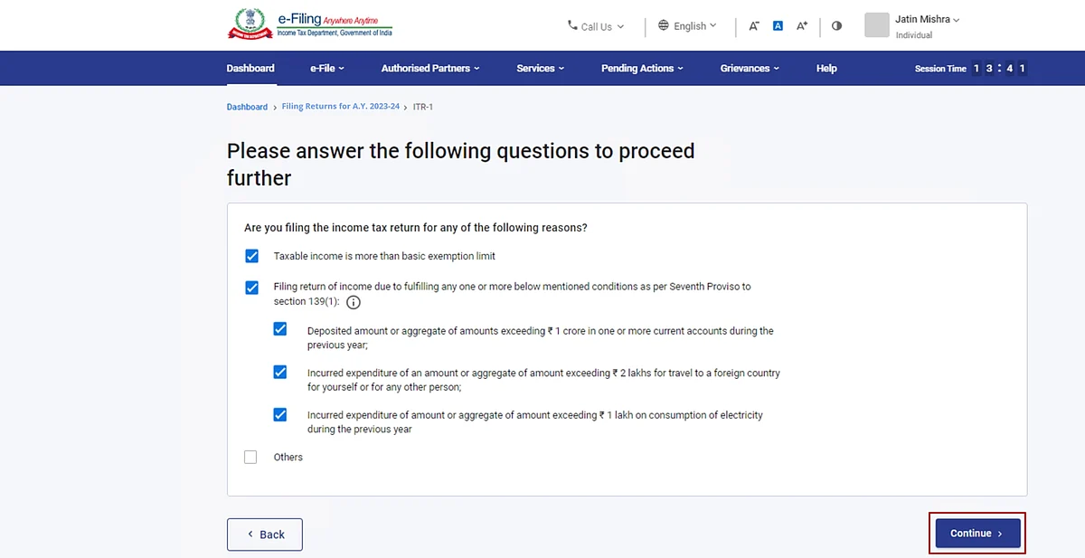 <div class="paragraphs"><p><strong>Source: Income Tax e-Filing Website</strong></p></div>