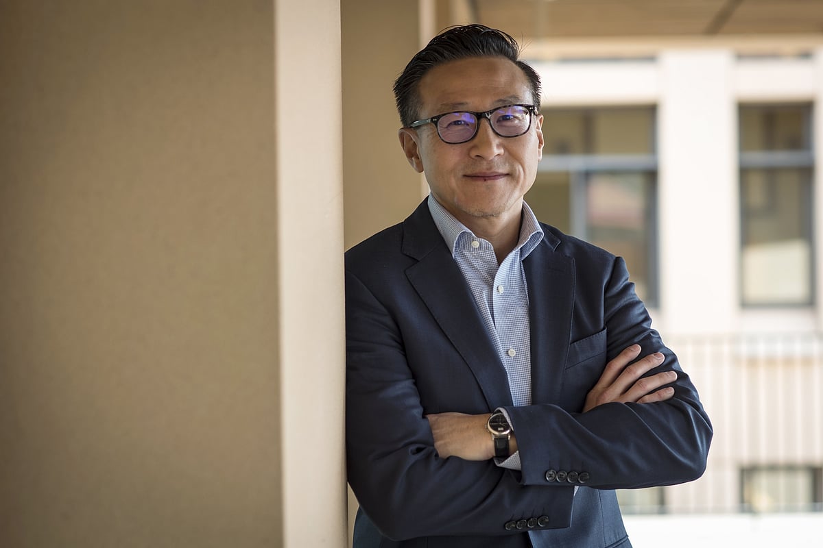 Alibaba co-founder Joe Tsai was tapped to replace Daniel Zhang as chairmanPhotographer: David Paul Morris/Bloomberg
