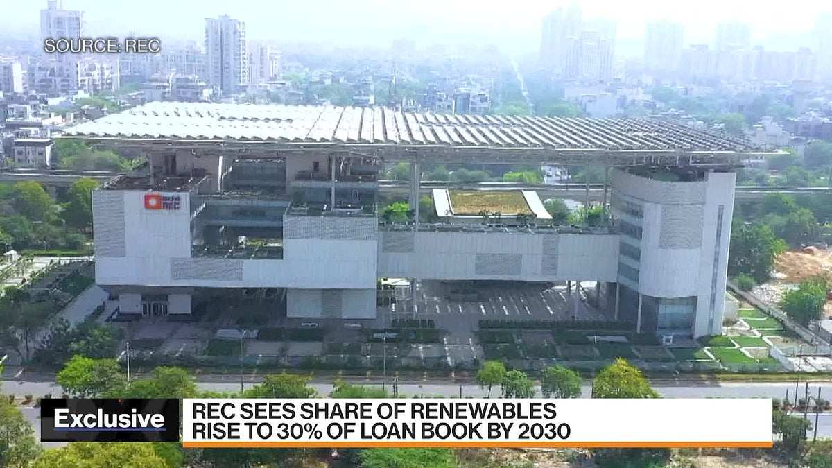 REC Chairman & Managing Director Vivek Kumar Dewangan discusses India’s energy transition with Bloomberg’s Rishaad Salamat and Haslinda Amin on “Bloomberg Markets: Asia.” 
