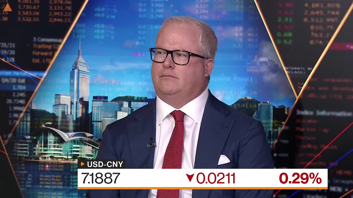 WATCH: UBS’s Hayden Briscoe sees a higher probability of a soft landing in the US.Source: Bloomberg
