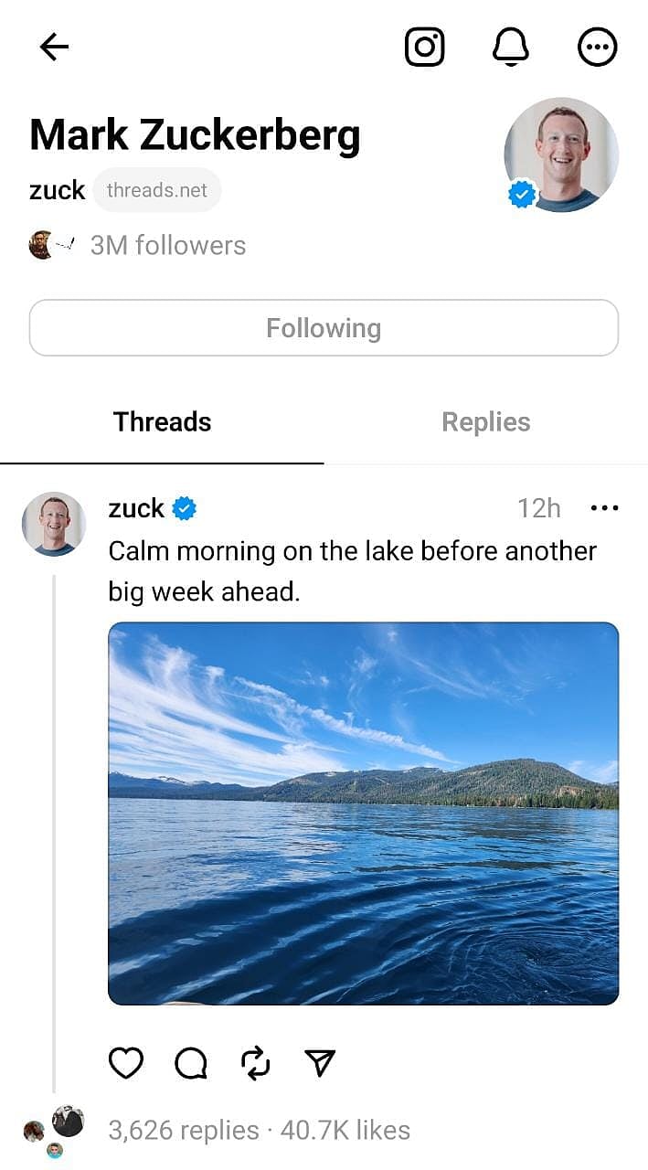 <div class="paragraphs"><p>Source: Mark Zuckerberg Threads account</p></div>