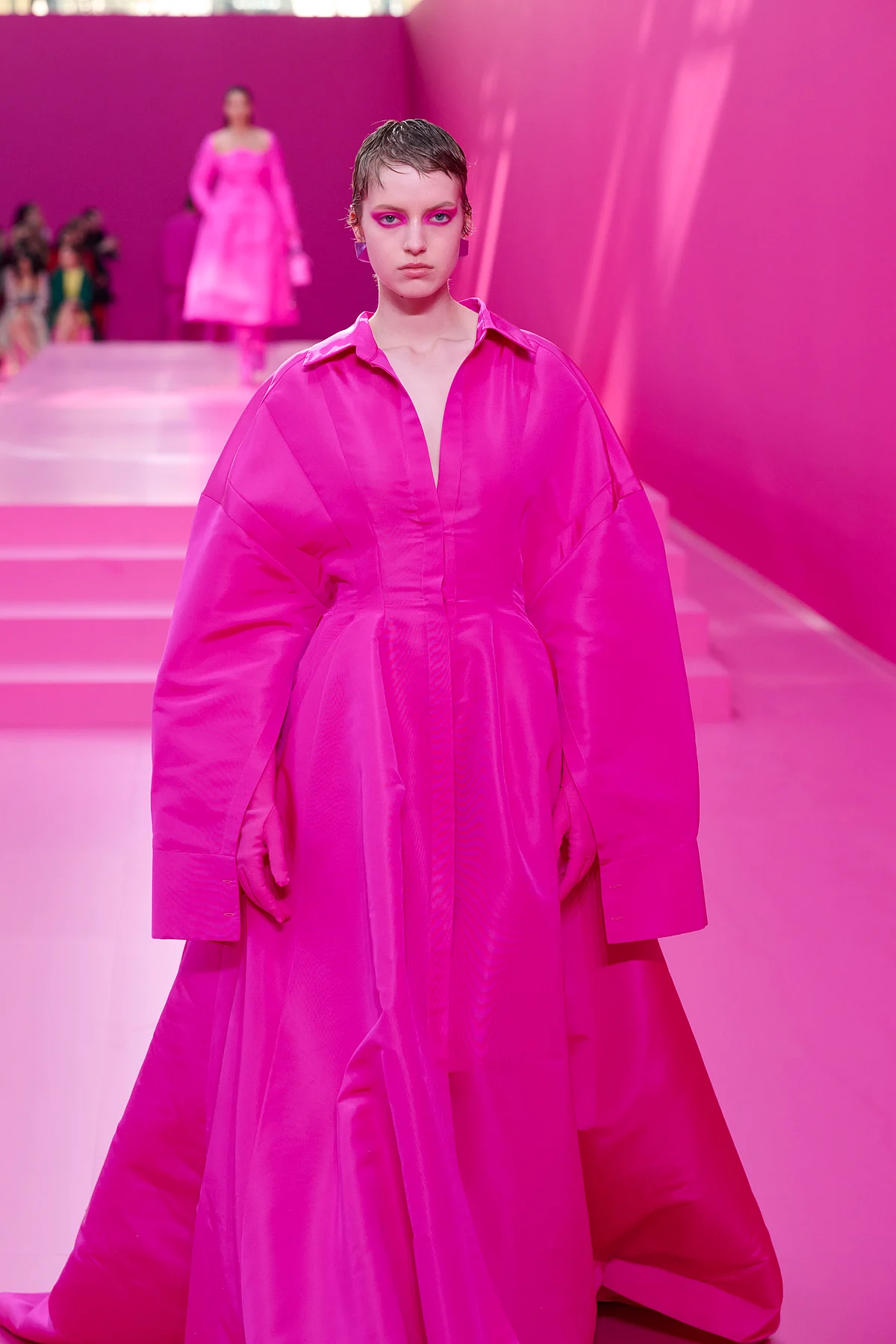 Valentino PinkPhotographer: Peter White/Getty Images Europe