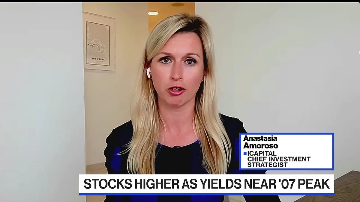 Anastasia Amoroso, iCapital chief investment strategist, expects about a 3% pullback in US stocks that will create buying opportunities. Speaking with Jonathan Ferro on “Bloomberg The Open,” Amoroso explains where she is seeing those opportunities.Source: Bloomberg