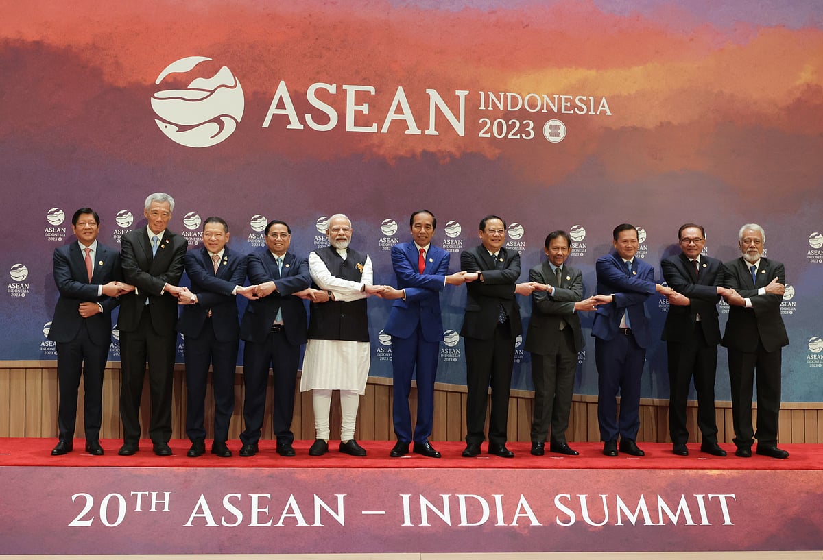 <div class="paragraphs"><p>Prime Minister Narendra Modi at the India-ASEAN summit. (Source: Narendra Modi/X)</p></div>