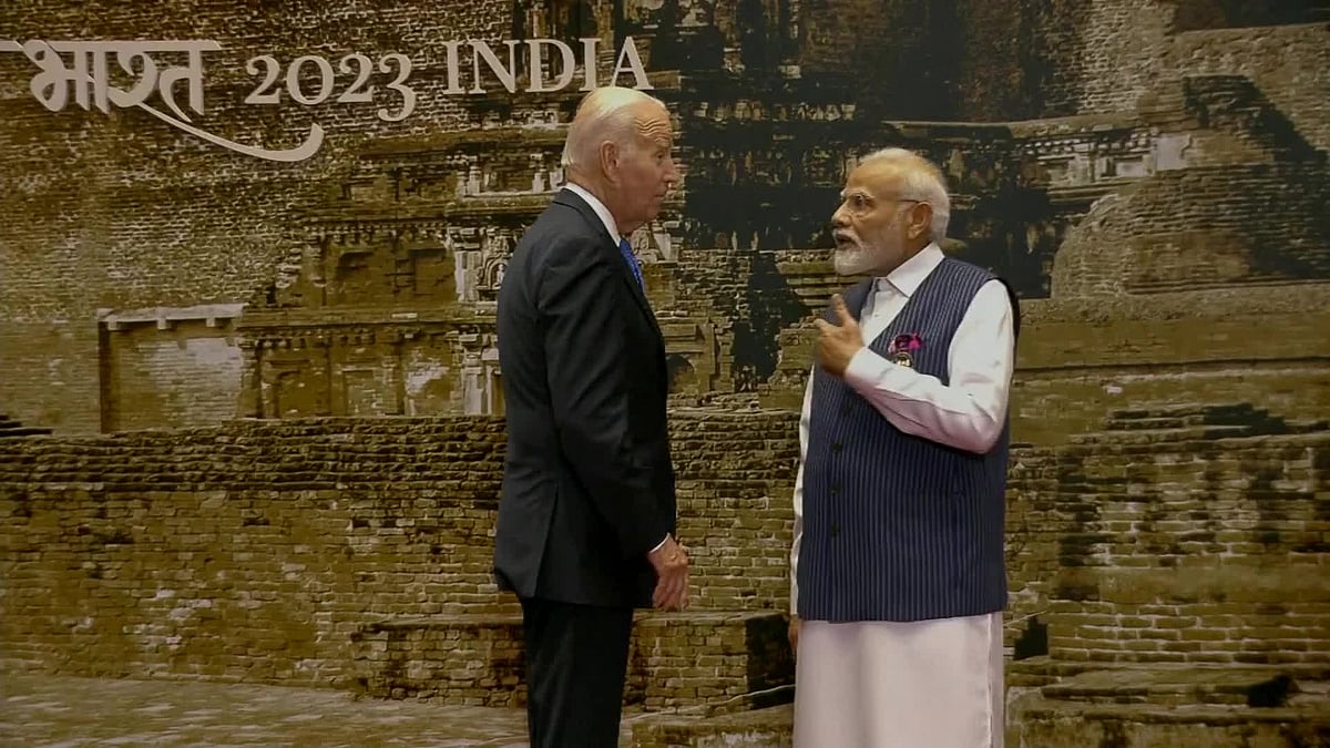 WATCH: India’s Prime Minister Narendra Modi greets world leaders before a dinner at the Group of 20 summit.Source: Bloomberg