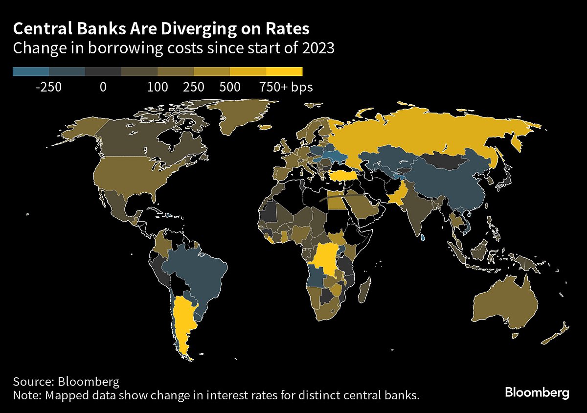 Charting the Global Economy: ECB Hikes, Cuts Growth Outlook