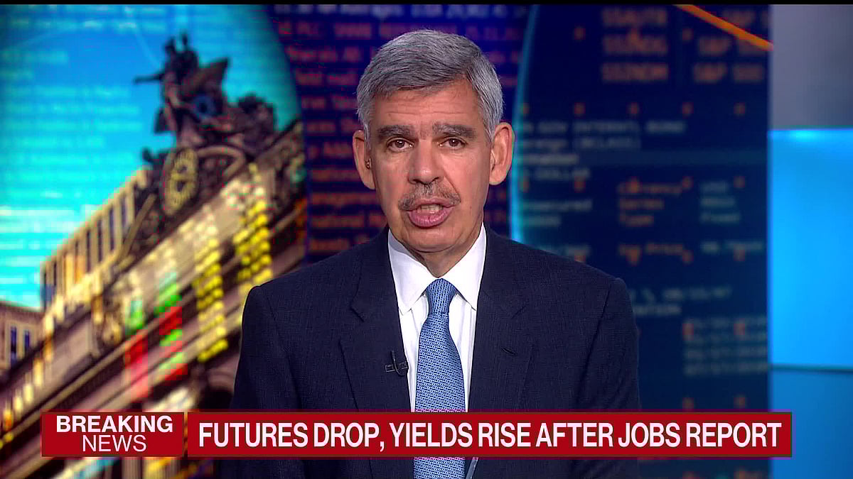 WATCH: Mohamed El-Erian says the September jobs report could be bad news for the Fed. Source: Bloomberg