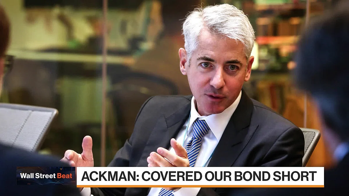 Pershing Square Capital Management founder and CEO, Bill Ackman, says he is citing too much risk in the world to remain short bonds, so has covered the bond short for US 30 year treasuries. Sonali Basak has more, in an interview with Matt Miller and Jon Erlichman on “Wall Street Beat.”Source: Bloomberg