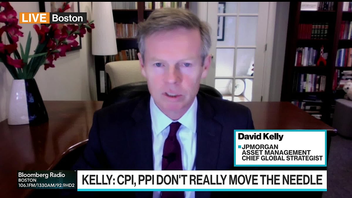 WATCH: JPMorgan Asset Management’s David Kelly said that inflation is poised to reach the Federal Reserve’s target by next year.Source: Bloomberg