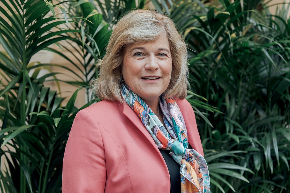 Jenny Johnson in Paris, in May.Photographer: Cyril Marcilhacy/Bloomberg
