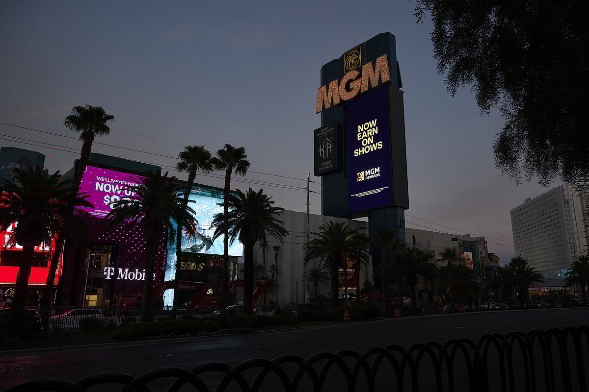 The MGM Grand hotel and casino in Las Vegas.