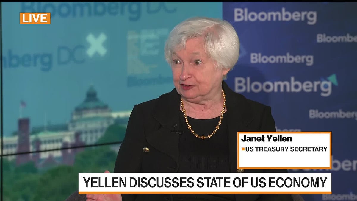 Treasury Secretary Janet Yellen said third-quarter growth data show the US economy is doing very well and that there is evidence of a soft landing, where inflation has eased without causing a recession. She speaks to Bloomberg’s Peggy Collins in Washington.Source: Bloomberg