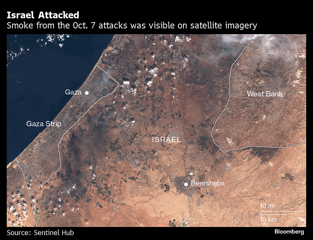 Israel Latest: Over 1,100 Dead; US Sends Warships to Region