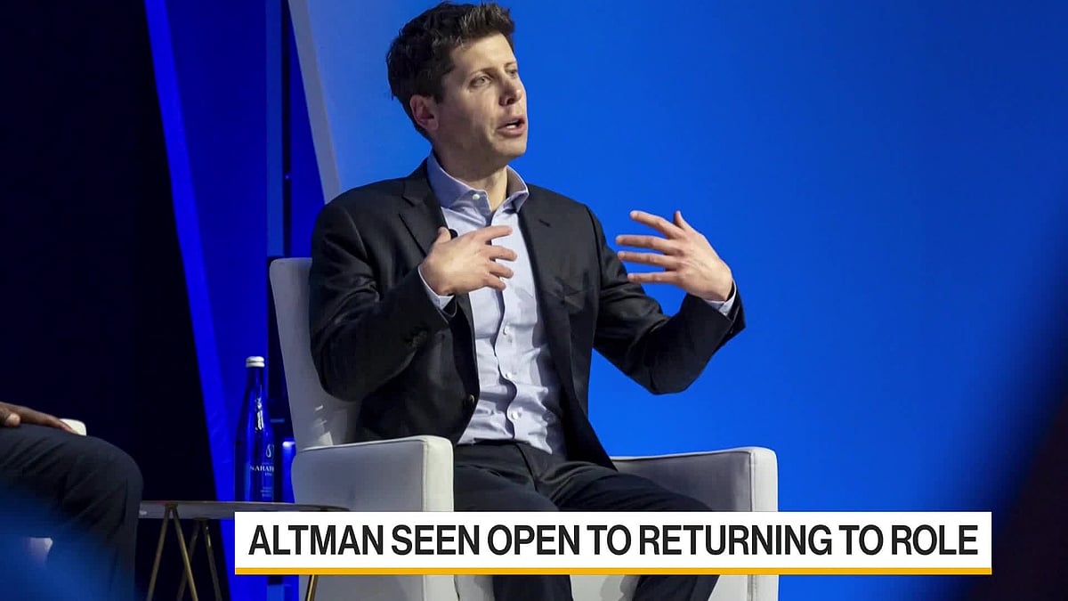 WATCH: Sources say efforts by some staff and investors to reinstate Sam Altman as CEO of OpenAI are hitting a snag. Annabelle Droulers reports.Source: Bloomberg