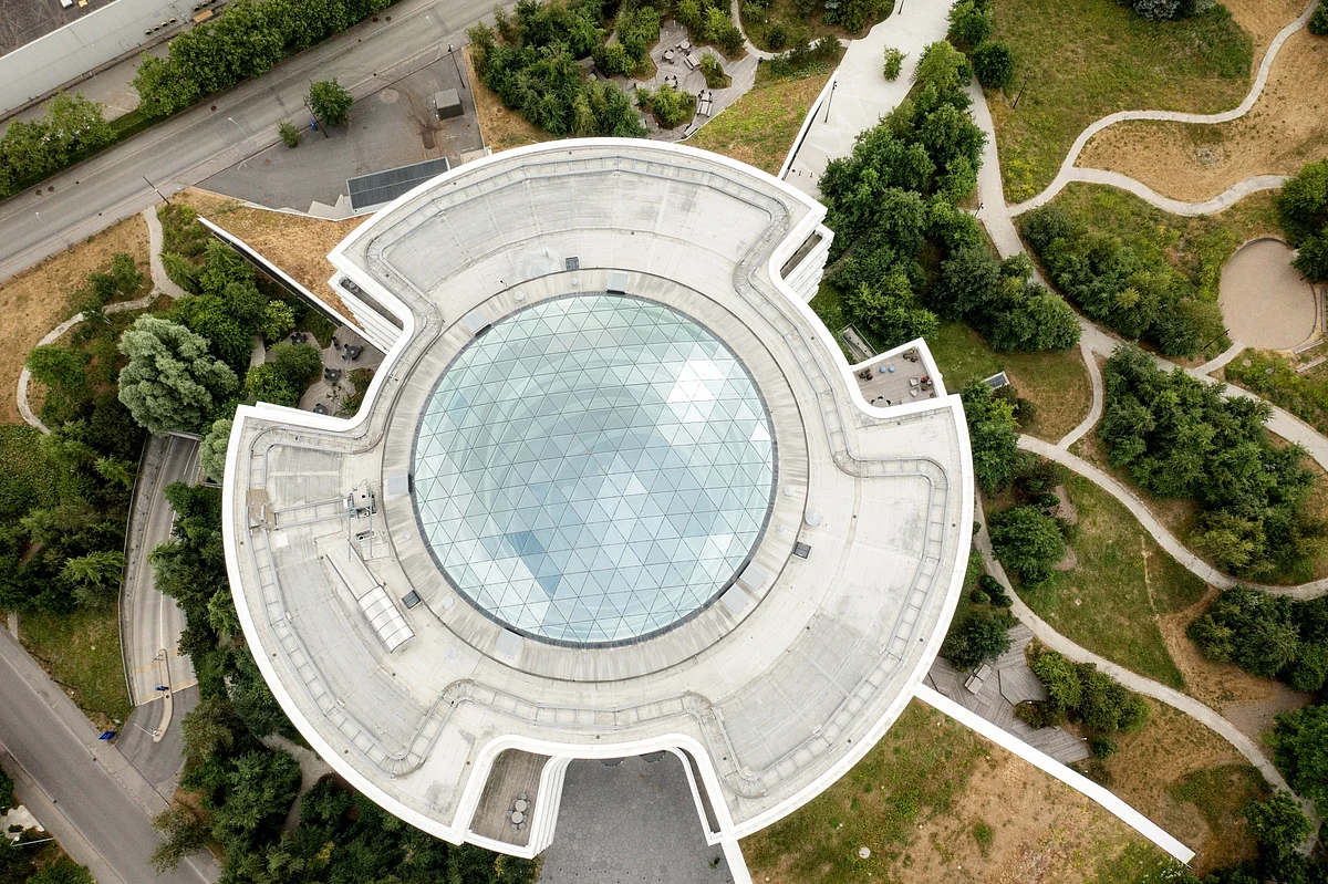 Novo Nordisk’s headquarters, whose design was inspired by an insulin molecule.Photographer: Carsten Snejbjerg/Bloomberg