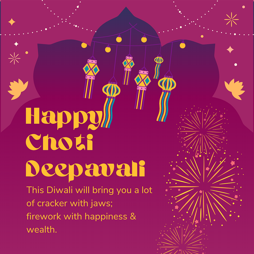 <div class="paragraphs"><p>Happy Choti Diwali Image. Source: Canva</p></div>
