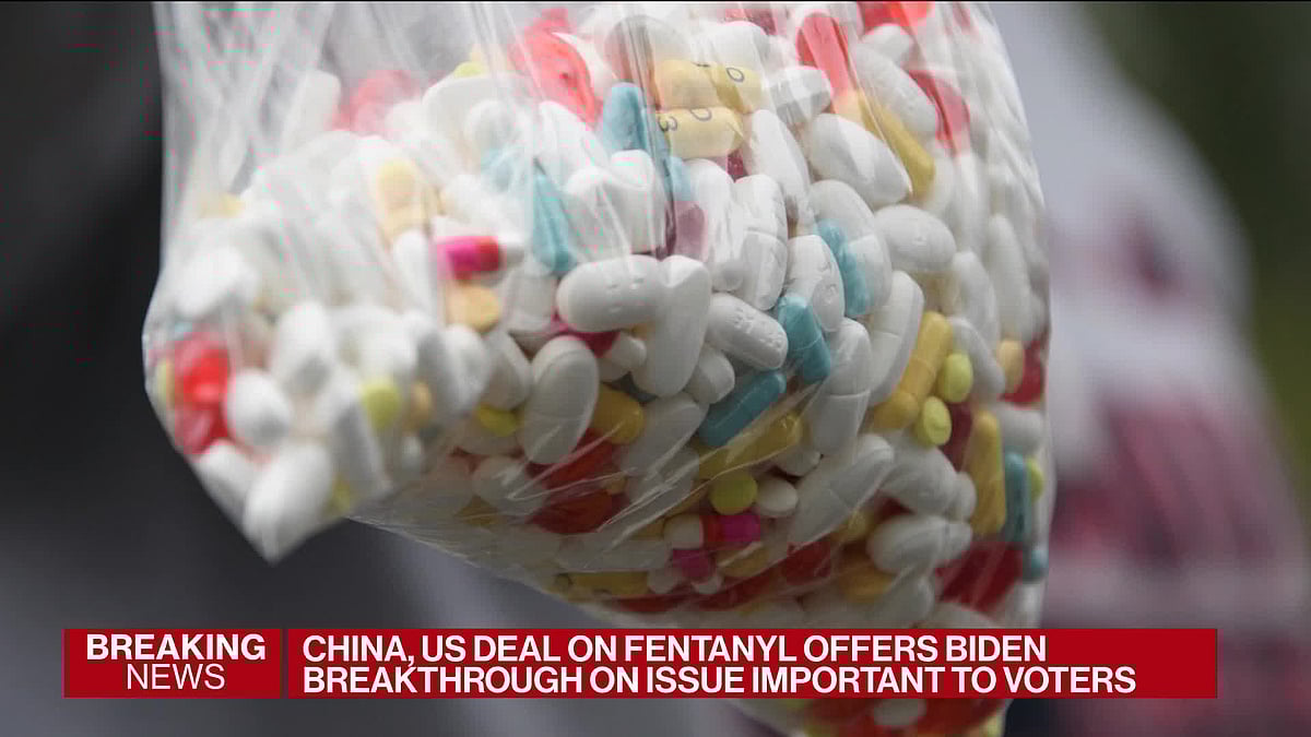 WATCH: Biden and Xi are set to announce an agreement that would see Beijing crack down fentanyl. Bill Faries reports.Source: Bloomberg