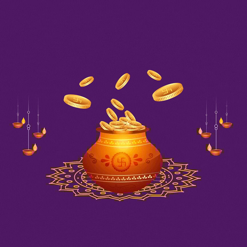 <div class="paragraphs"><p>Happy Dhanteras 2023 status. Source: Canva</p></div>