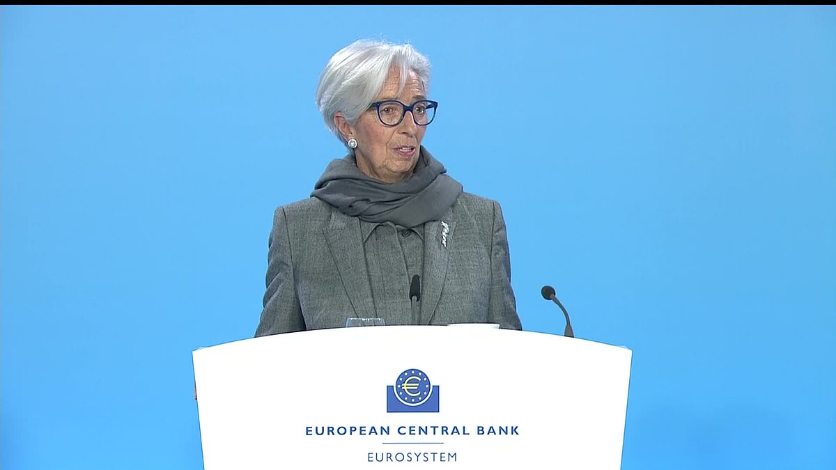 WATCH: European Central Bank President Christine Lagarde says the central bank should not let it’s guard down.Source: Bloomberg