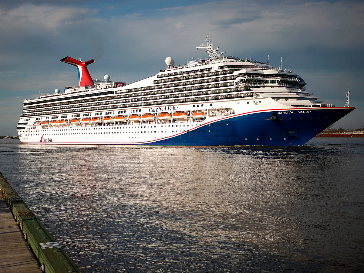 Carnival’s cruise ship in the port of New Orleans, Louisiana.Photographer: Luke Sharrett/Bloomberg