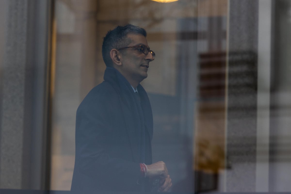 Pawan Passi arrives at court in New York on Friday.Photographer: Alex Kent/Bloomberg