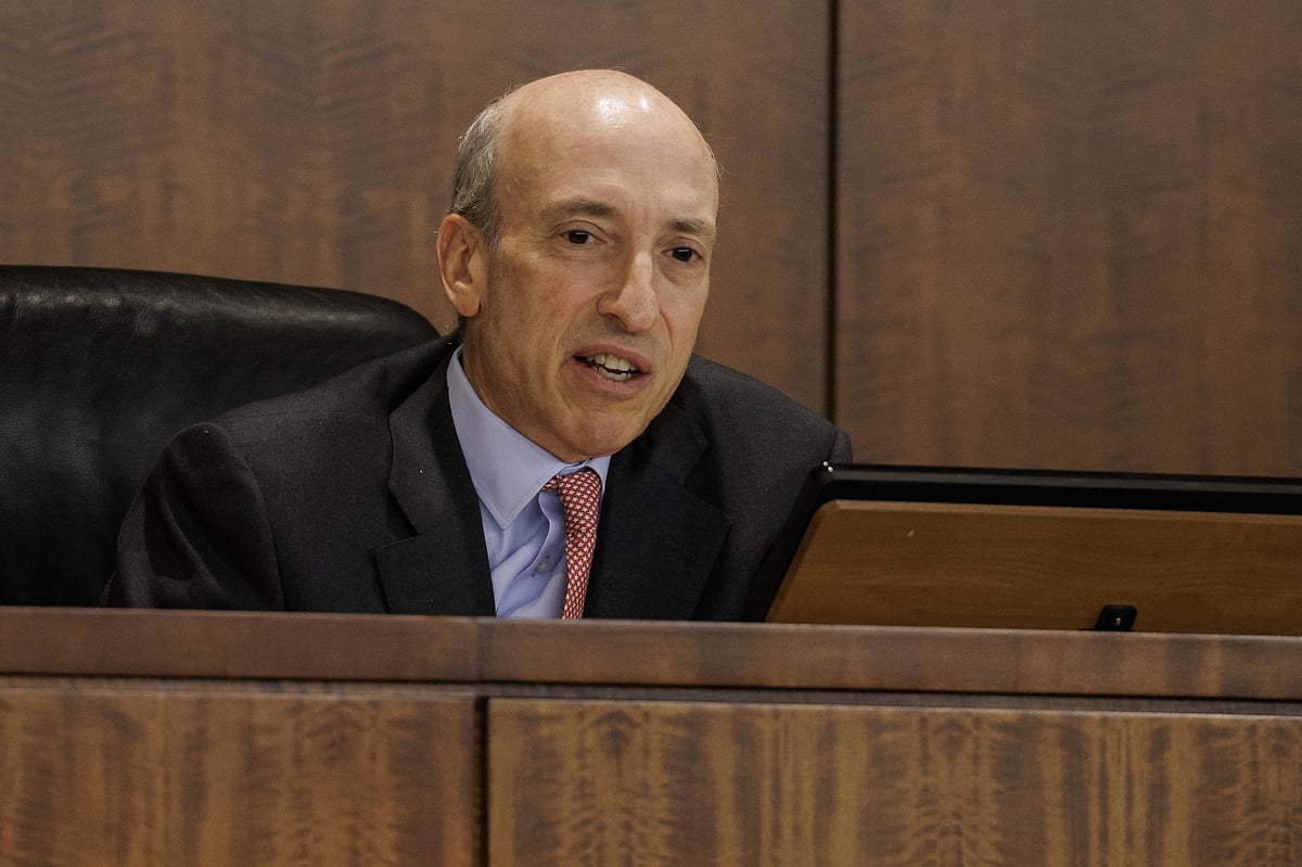 Gary Gensler, chair of the US Securities and Exchange CommissionPhotographer: Samuel Corum/Bloomberg
