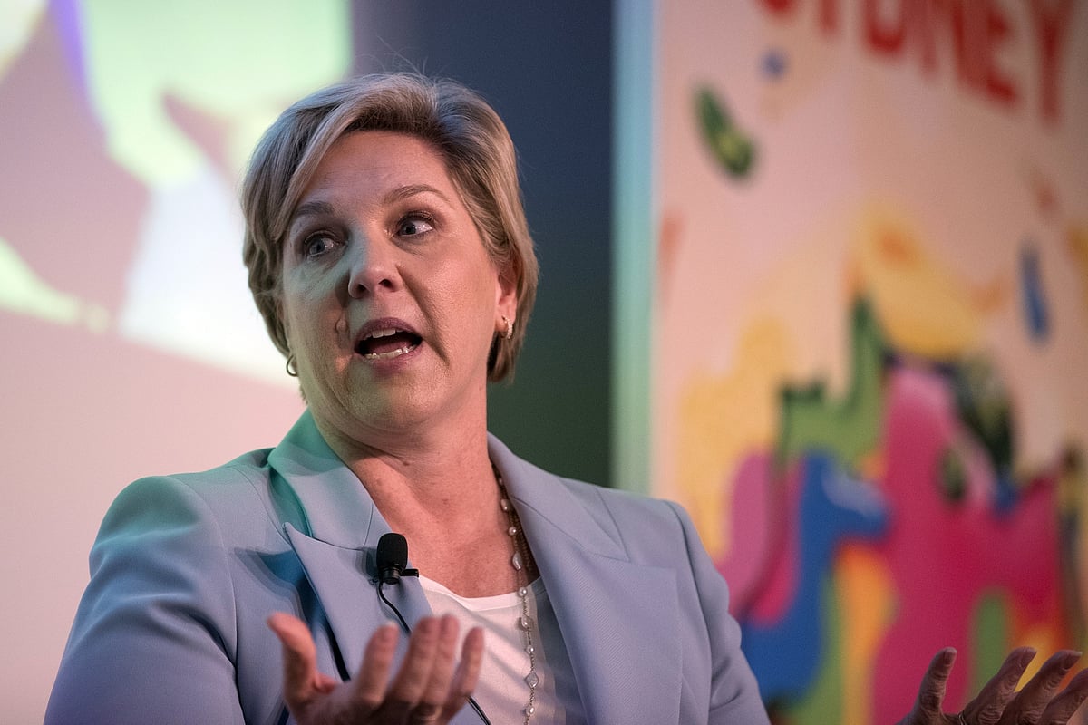 Tesla Chair Robyn Denholm.Photographer: Brent Lewin/Bloomberg