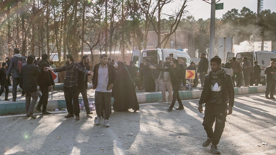WATCH: Iran said attacks that killed almost 100 people were carried out to punish its stance against Israel. Nick Wadhams reports.Source: Bloomberg