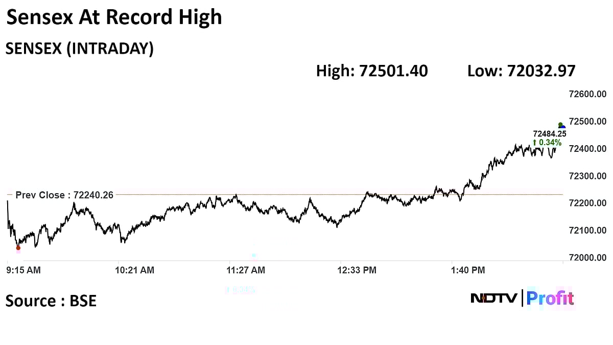 Stock Market Today: Sensex, Nifty Start 2024 On A Tepid Note