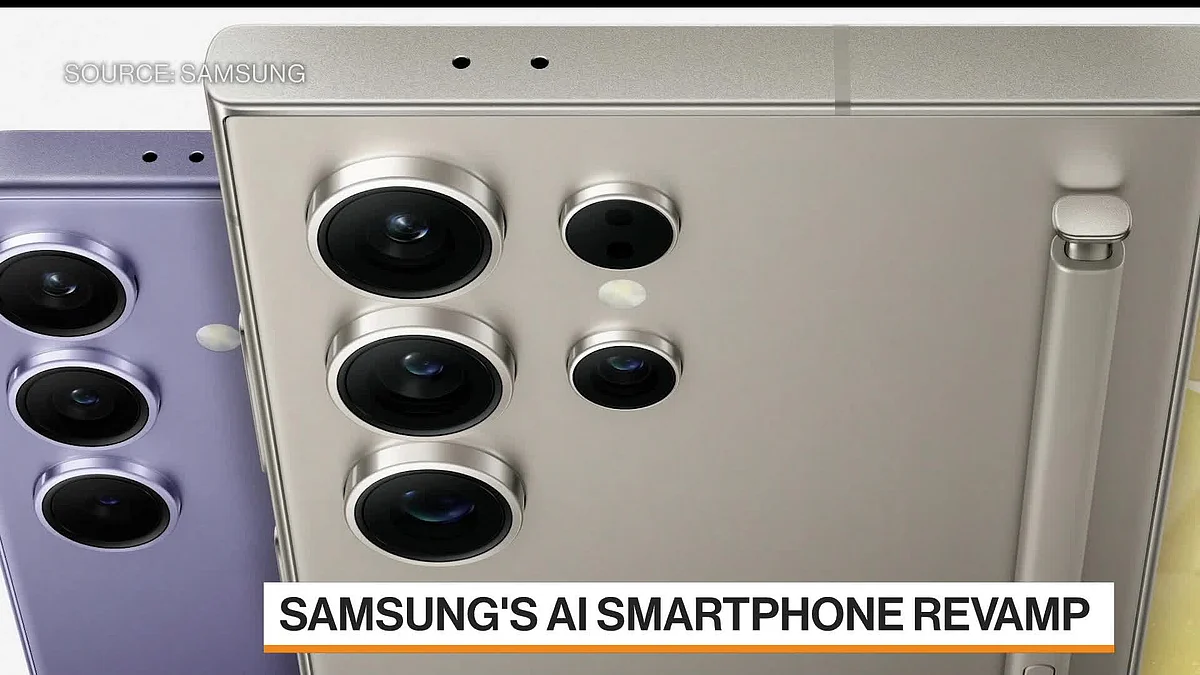 WATCH: Samsung is turning to AI features to revamp its flagship Galaxy smartphones. Scarlet Fu and Romaine Bostick discuss.Source: Bloomberg