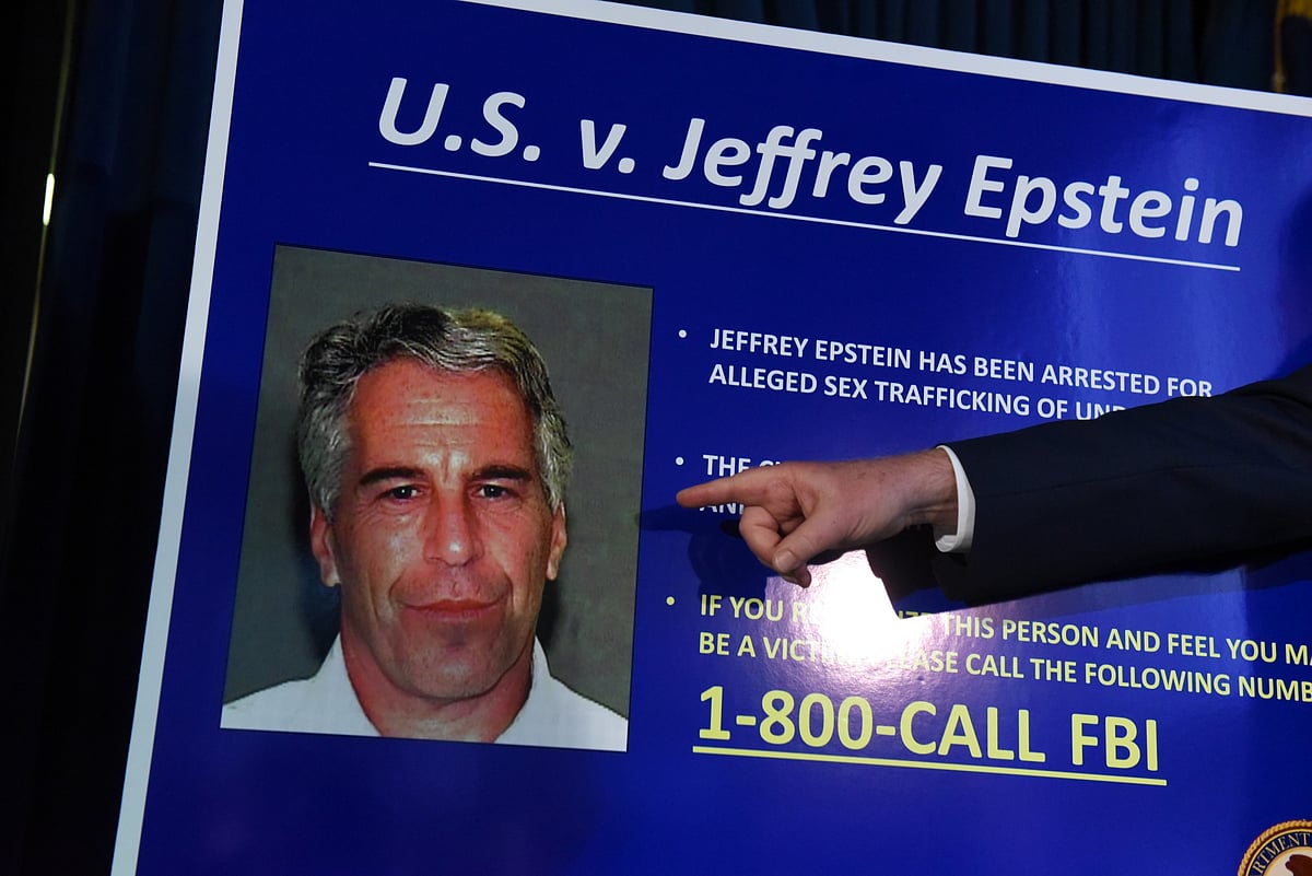 Geoffrey Berman announces charges against Jeffery Epstein in New York, in July 2019.Photographer: Stephanie Keith/Getty Images