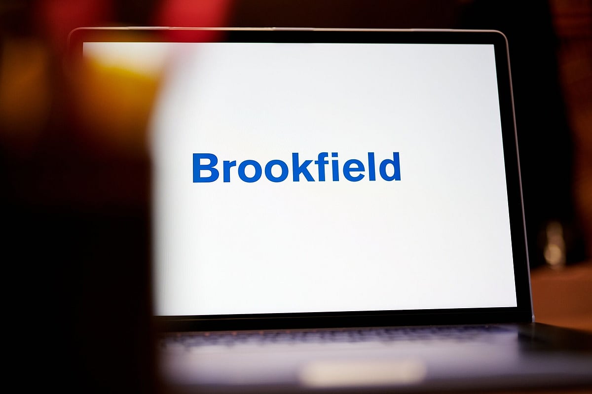 The Brookfield Asset Management logo. Photographer: Gabby Jones/Bloomberg