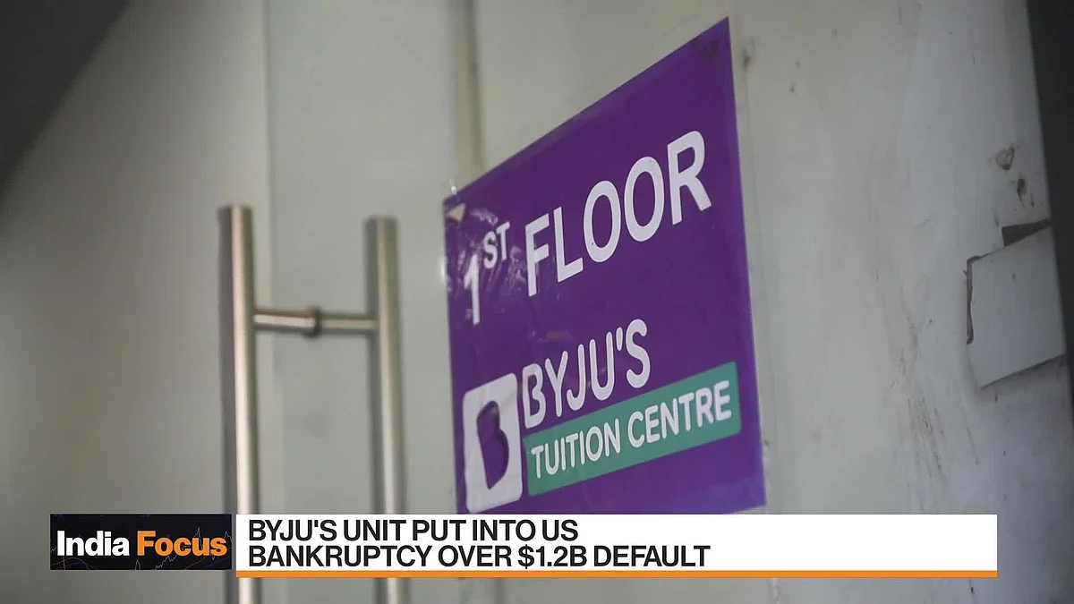 WATCH: A unit of Indian e-learning startup Byju’s was put into bankruptcy in the US by a court-appointed agent. P R Sanjai reports.Source: Bloomberg