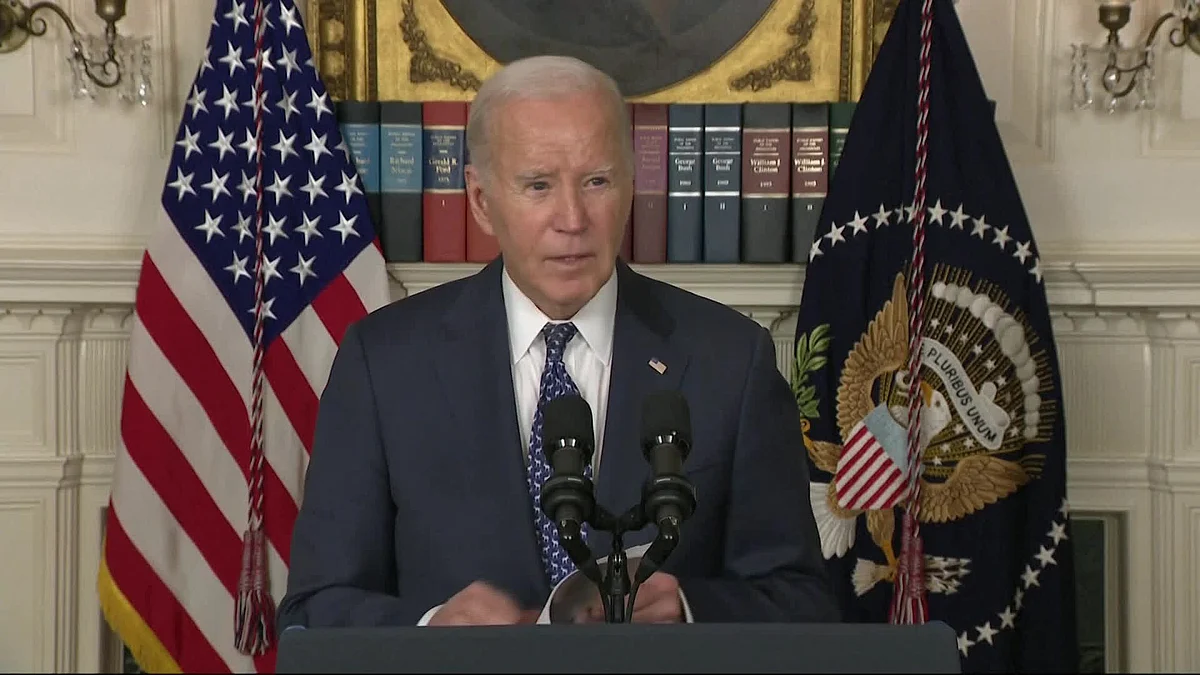 WATCH: Biden says his memory is “fine” during an impromptu White House news conference.Source: Bloomberg